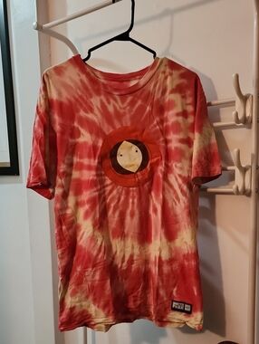 HUF Red and Cream South Park Kenny Tee